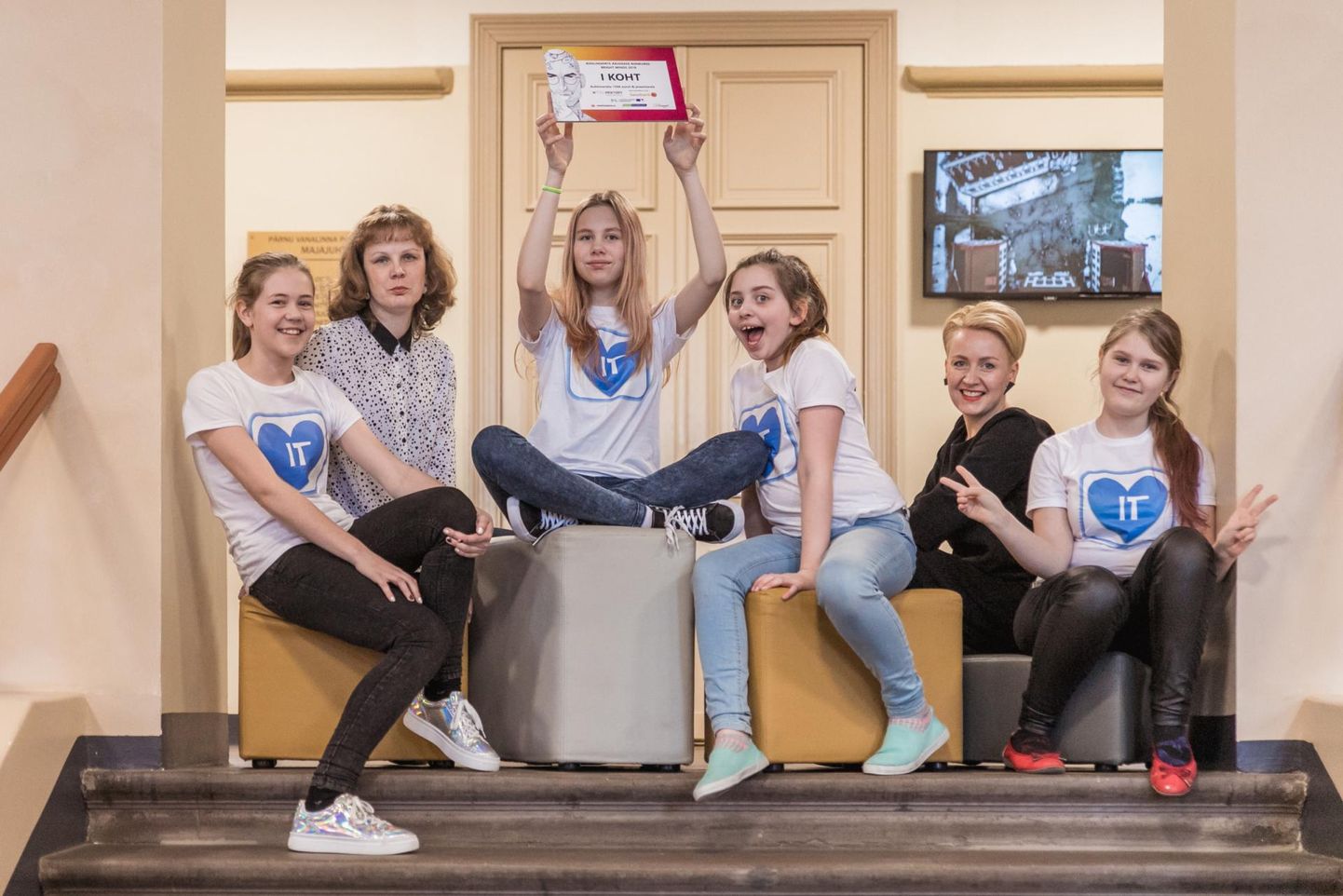 Koolinoorte äriideede konkursi Birght Minds võitsid tänavu Pärnu Vanalinna põhikooli õpilased.