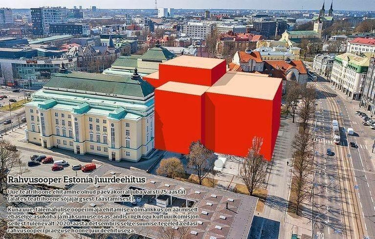 Estonia juurdeehituse eskiis andis möödunud aastal uue keelendi – punane kast.