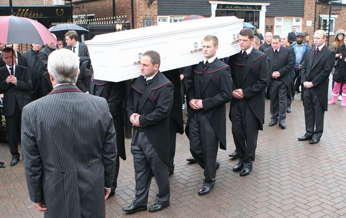Tõsielustaar Jade Goody matused Londonis