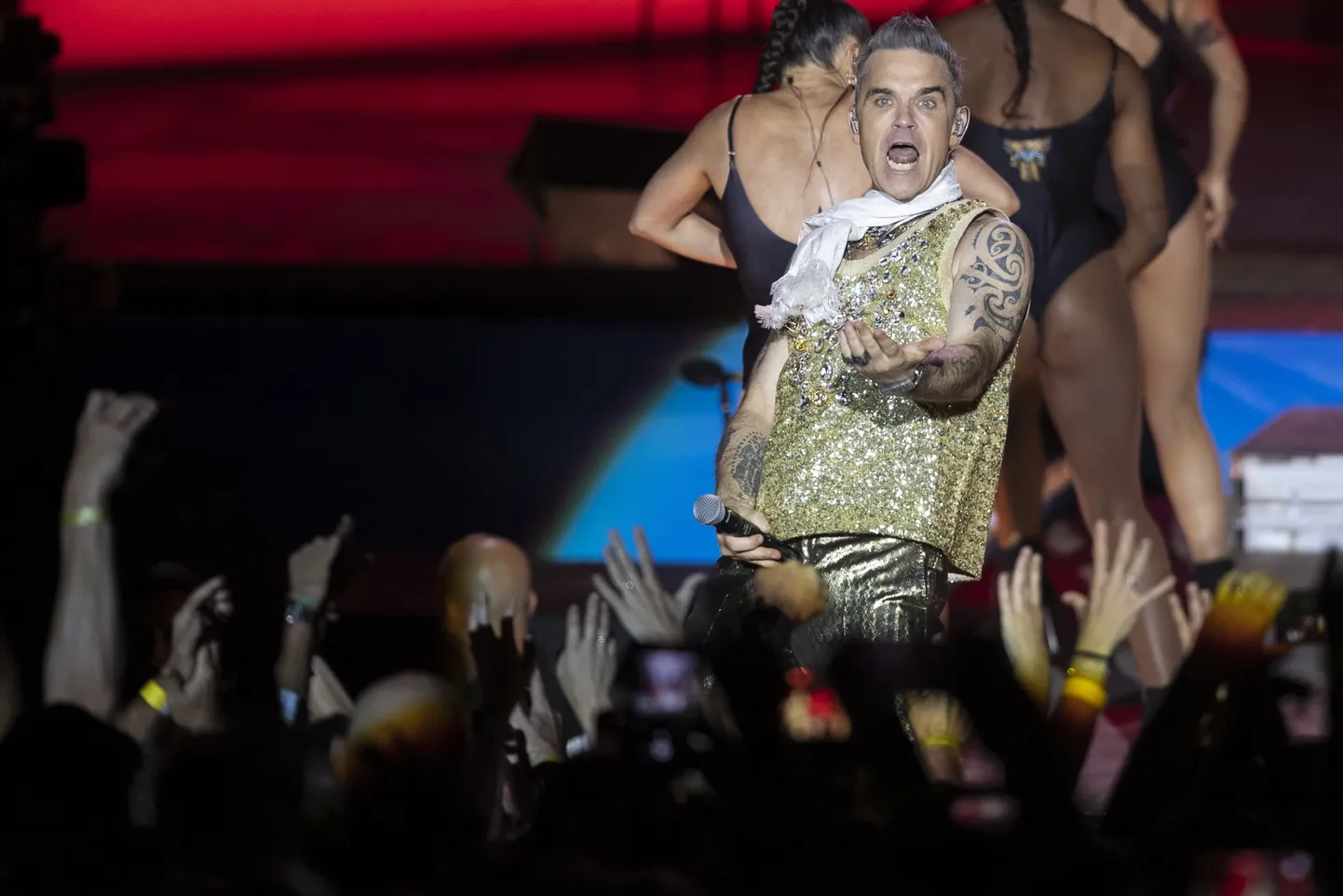 Robbie Williams 15. juunil Hispaanias Malagas