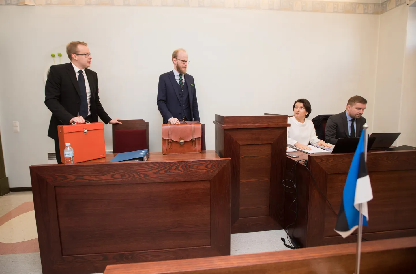 Kohtuistung AS Ekspress Meedia hagi Rivo Põldoja vastu.