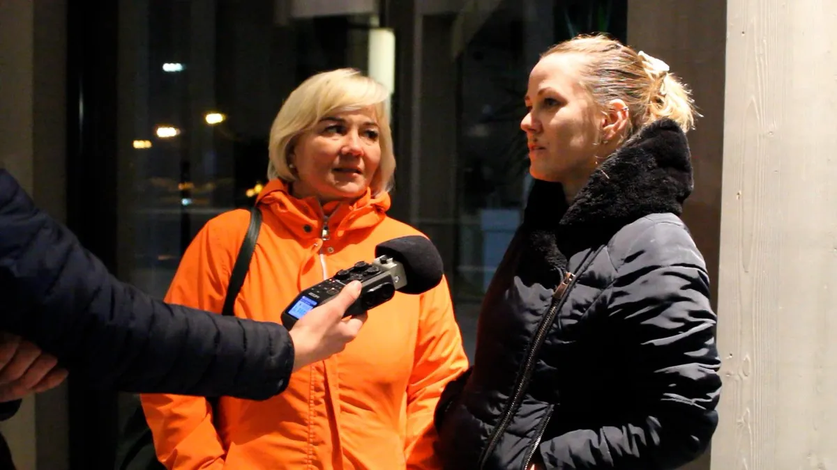Jaanika Käärst ja Lesia Karpa.