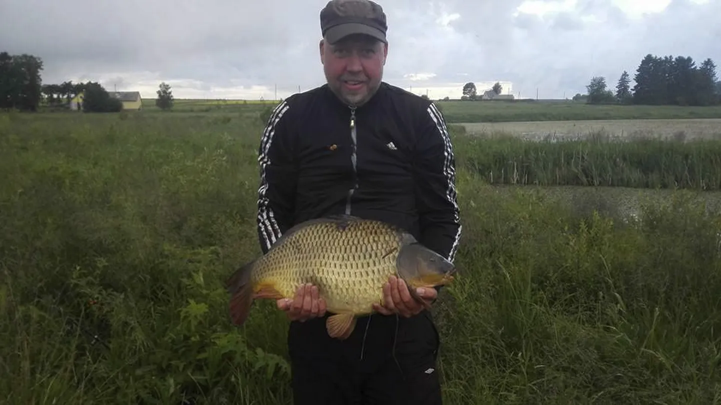 Kadrina paisjärv üllatas jällegi piraka kalaga.