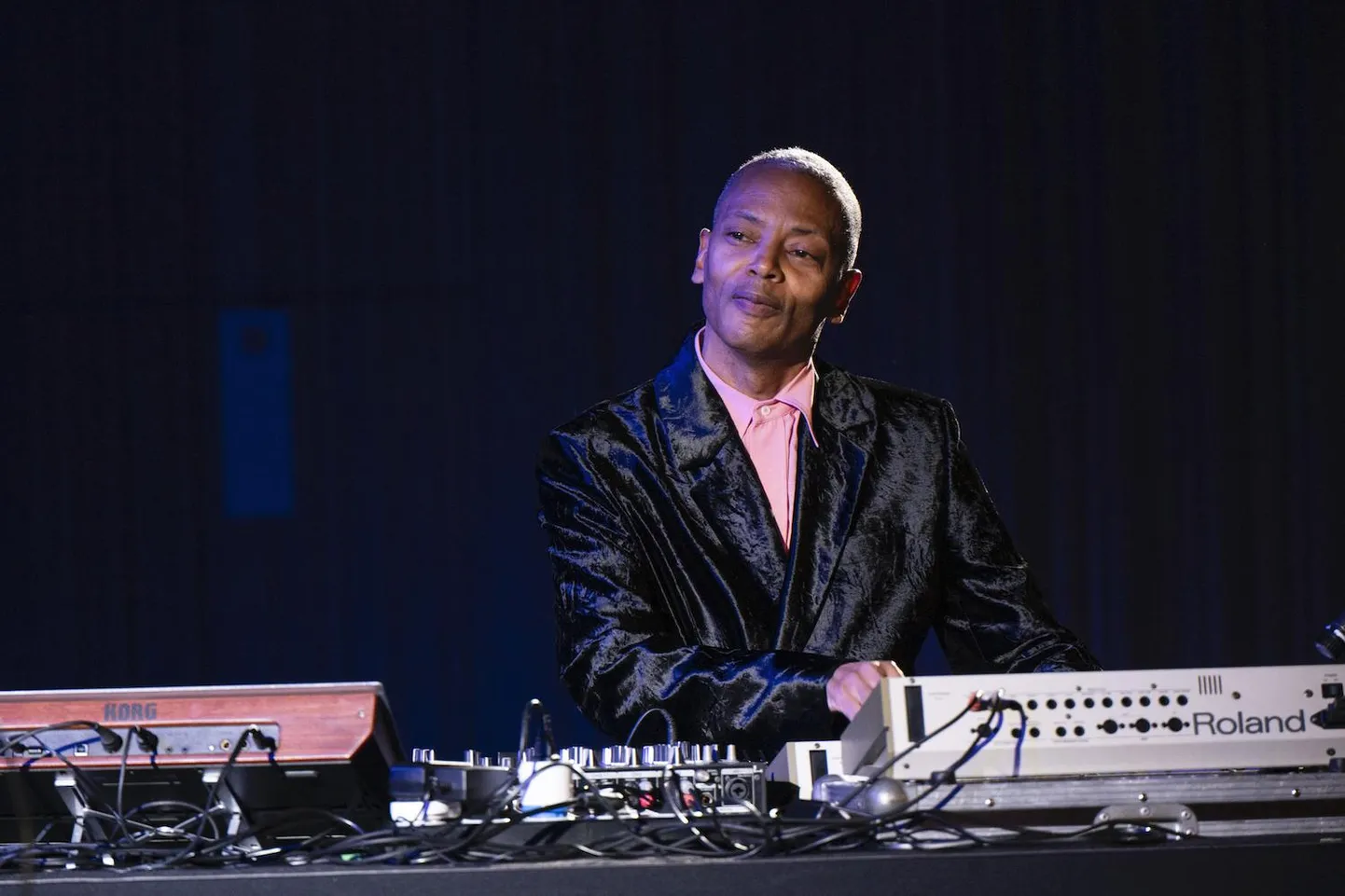 Jeff Mills eelmisel nädal Tomorrow Comes the Harvestiga Vilniuses. Kontserdi pühendas ta äsja lahkunud Quincy Jonesile.