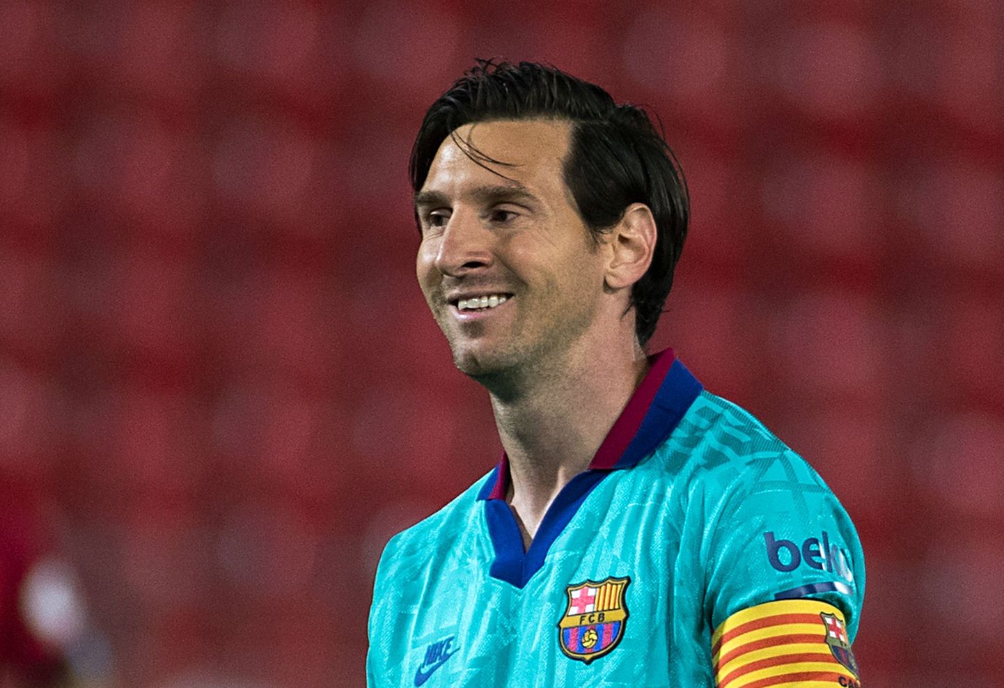 Lionel Messi eile Mallorca vastu.