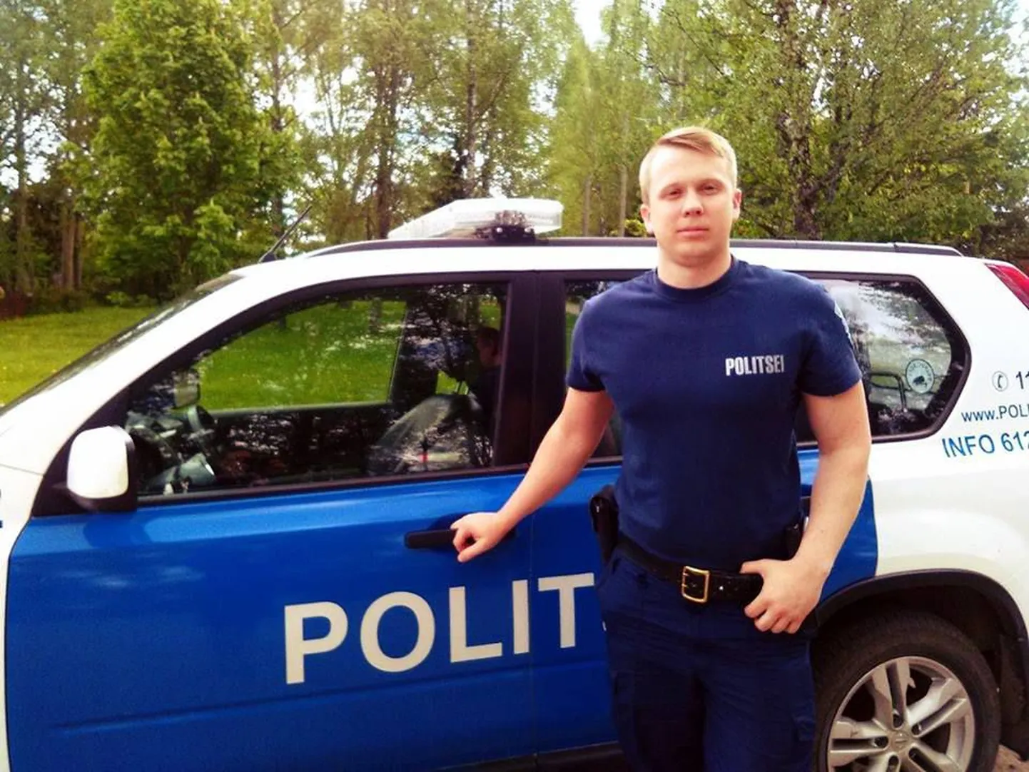 Piirkonnapolitseinik Sander Karu kinnitas, et info Otepää kandis ringi liikunud Läti numbrimärgiga sõidukist jõudis möödunud nädalal ka politseini.
