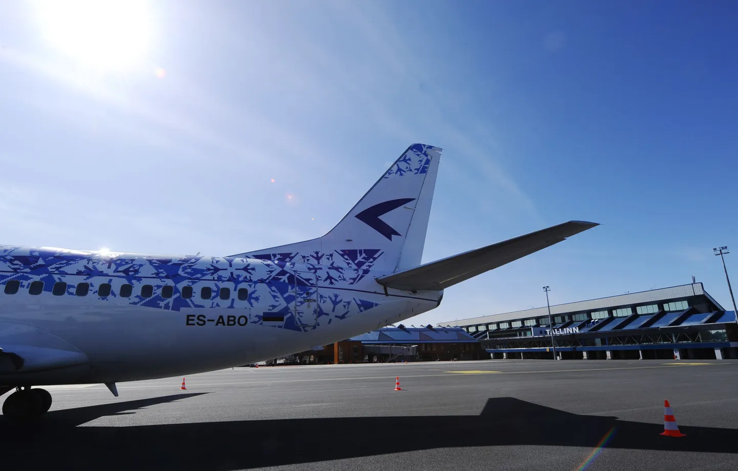 Estonian Airi lennuk.
