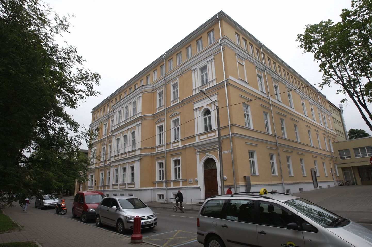 Jaan Poska gümnaasiumi hoone, milles 2. veebruaril 1920 sõlmiti Venemaa ja Eesti vahel Tartu rahu.