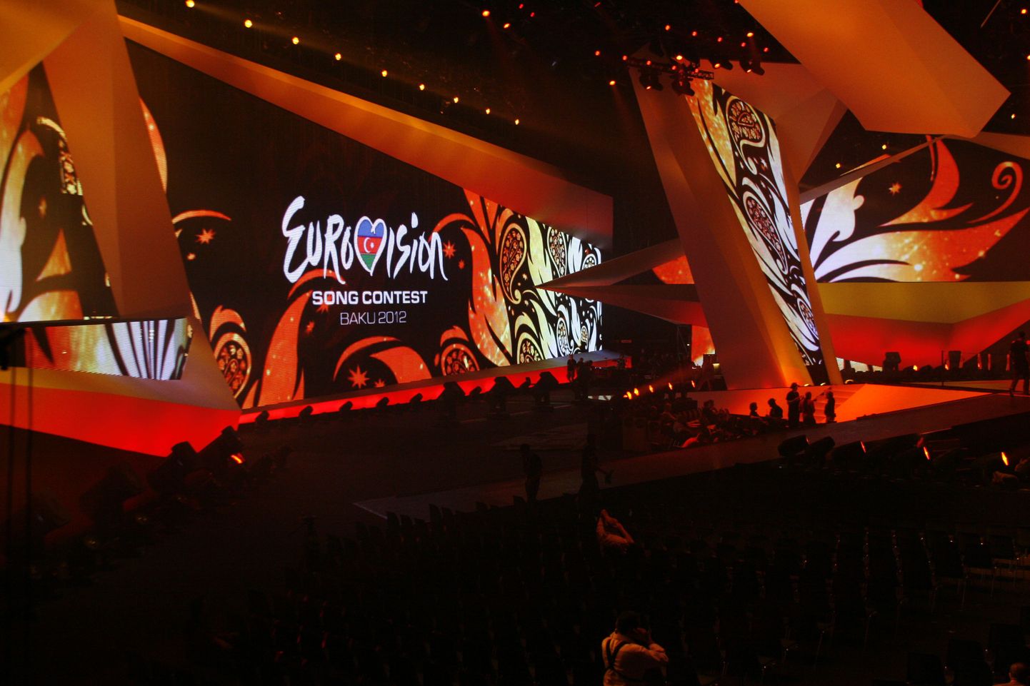 Eurovisiooni teise poolfinaali kolmas proov.