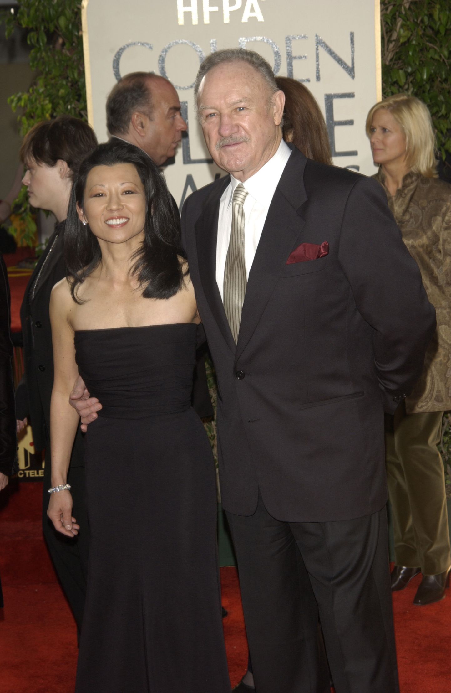 Ameerika näitleja Gene Hackman koos oma abikaasaga 2003. aastal.