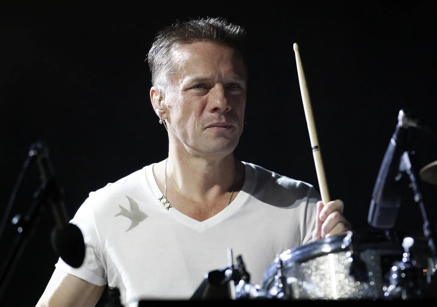 Larry Mullen jr ansamblist U2 2009. aastal.