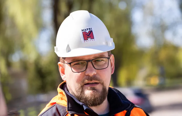 Mapri Ehituse järeltööde juht​ Ero Tragel.
