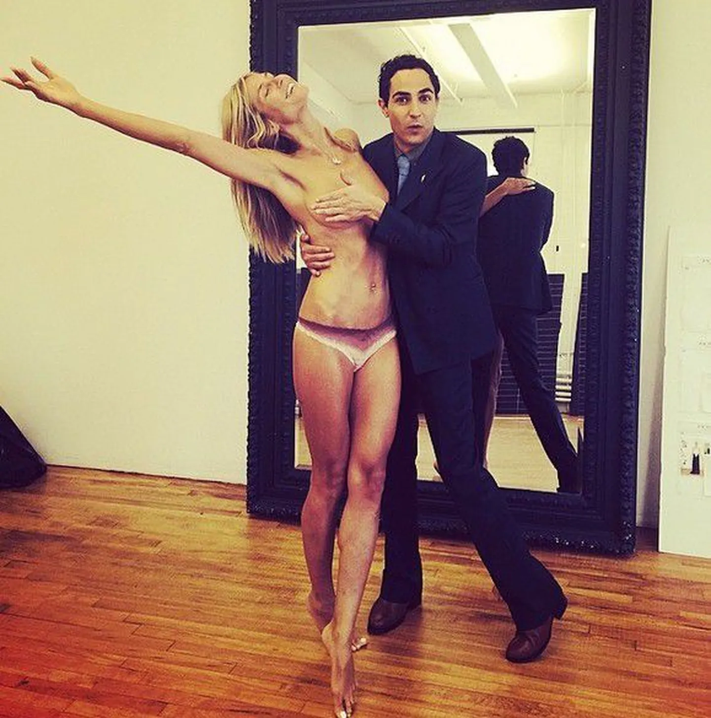 Heidi Klum ja Zac Posen