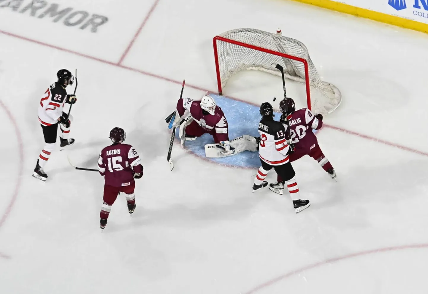 Latvijas U-18 junioru hokeja izlase