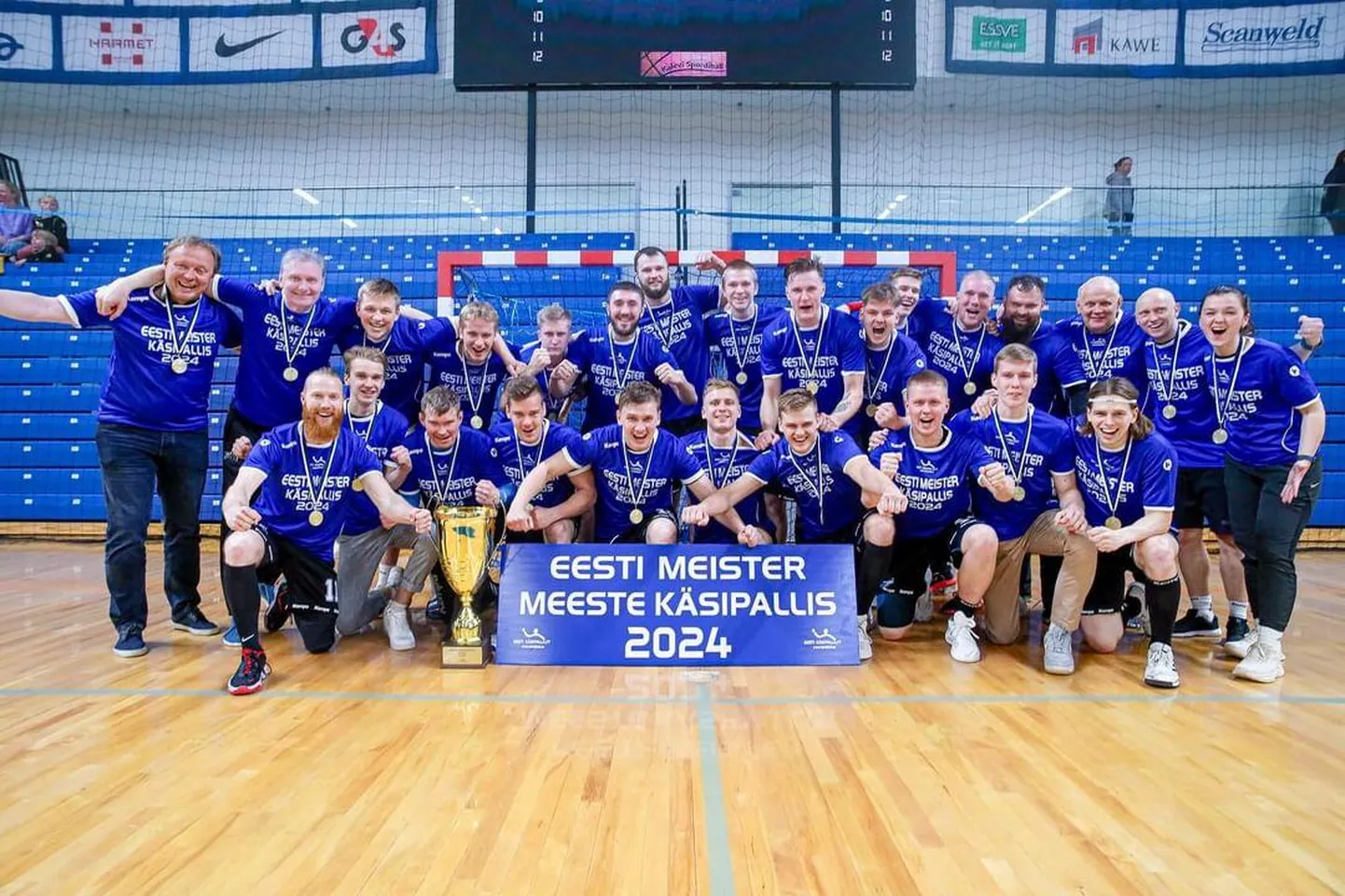 Põlva Serviti on taas Eesti meister!