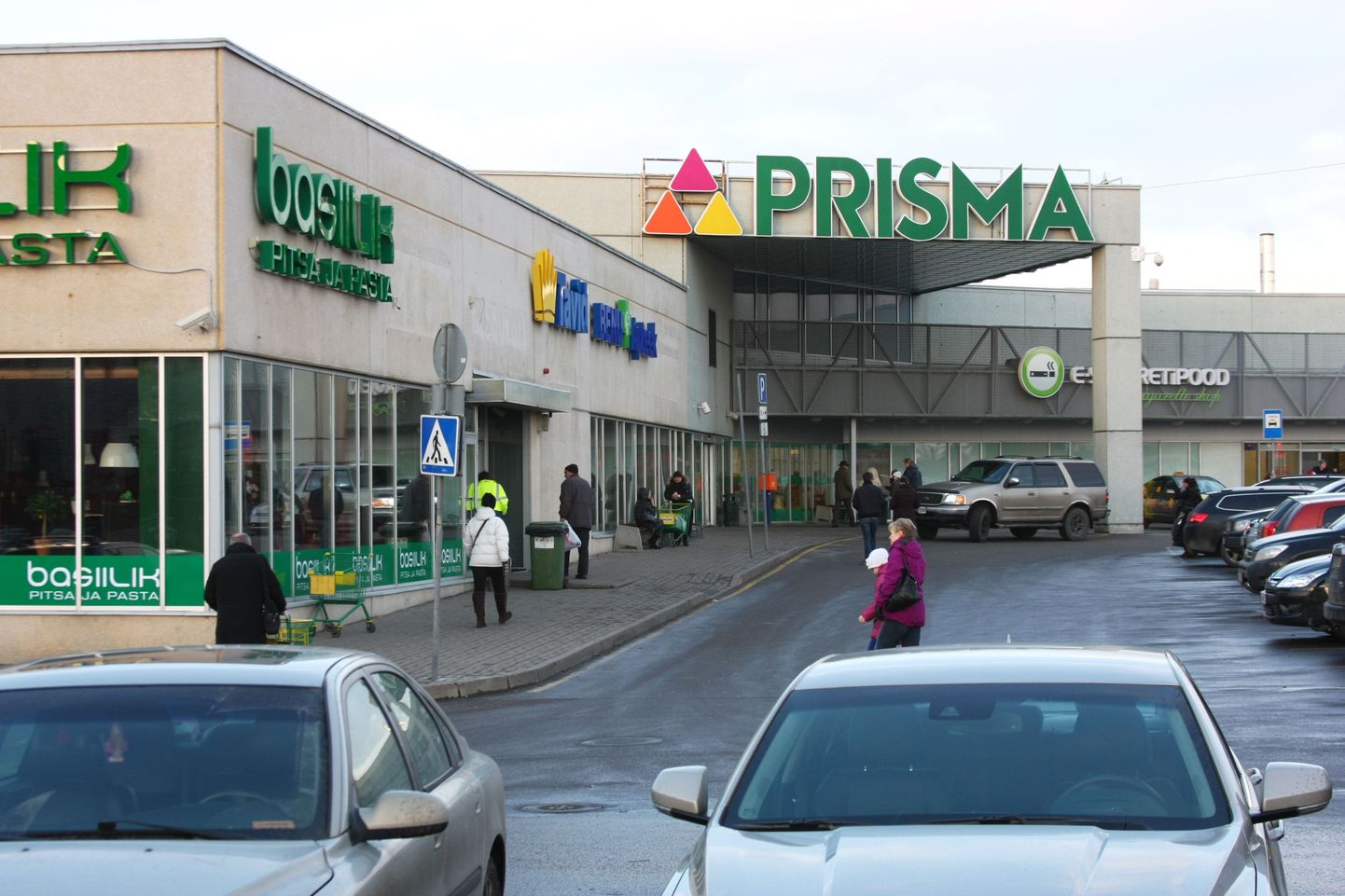 Prisma supermarket Sikupilli keskuses.