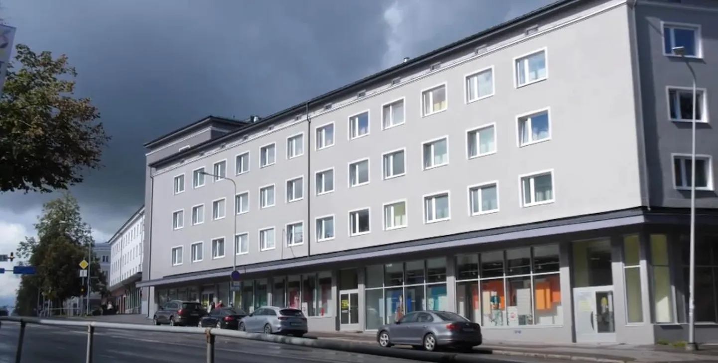 Kortermaja Tartus Riia maanteel.
