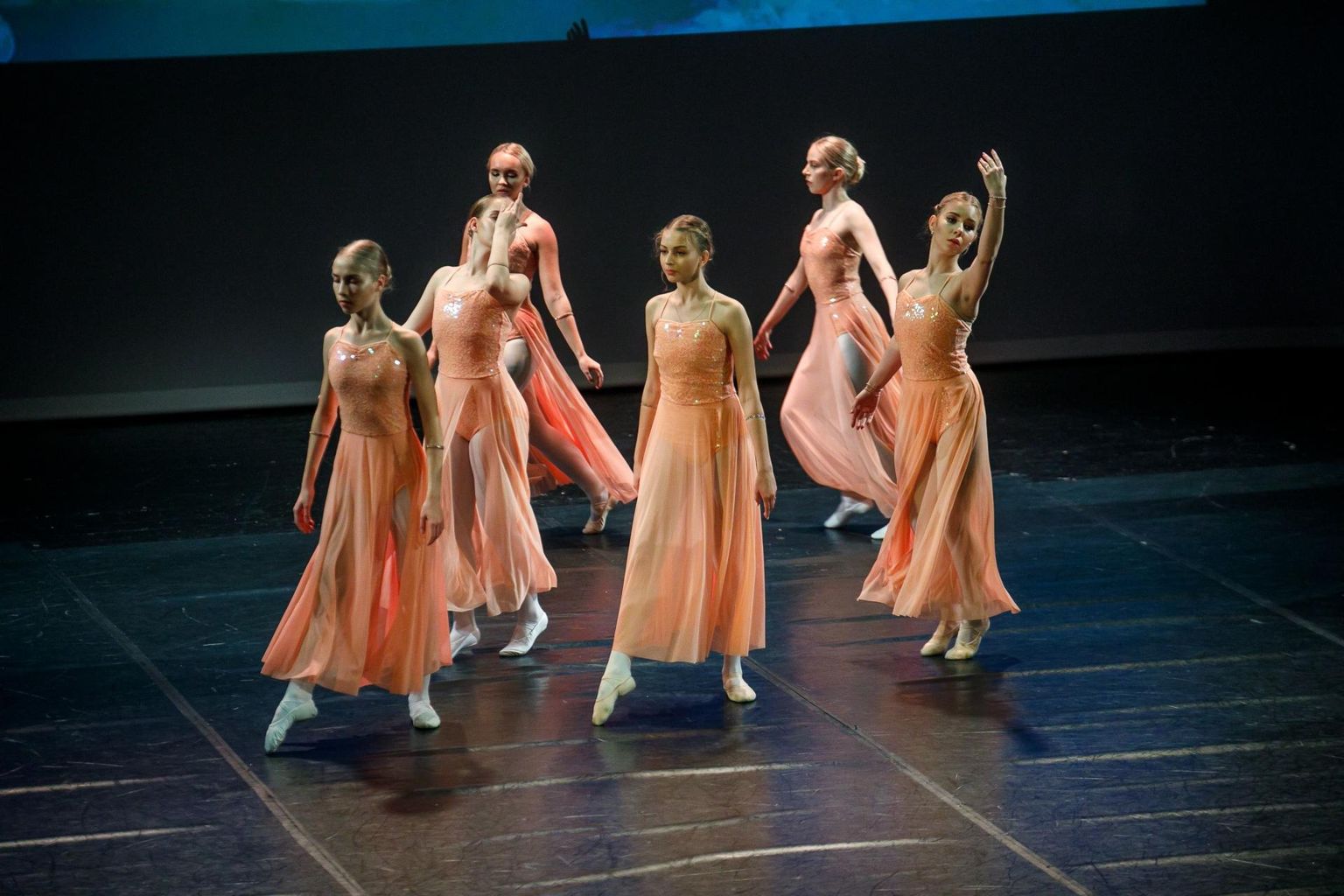 Hetk Kaurikooli balletistuudio 20. sünnipäeva balletiõhtult Rakvere teatris.