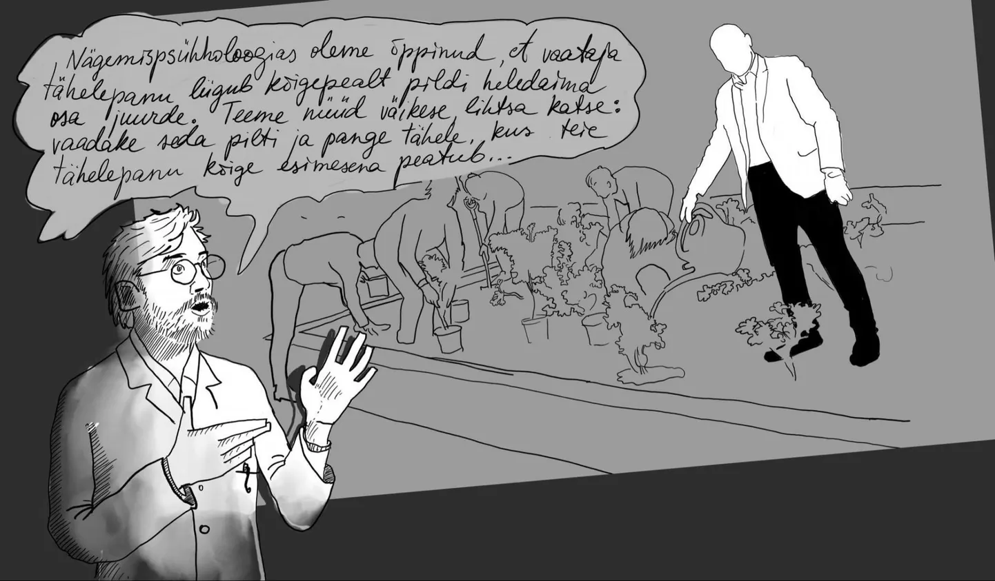 Teame hästi, kuidas üks pilt räägib rohkem kui tuhat sõna.