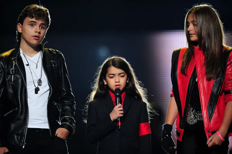 Prince Jackson, Blanket Jackson ja Paris Jackson / Scanpix