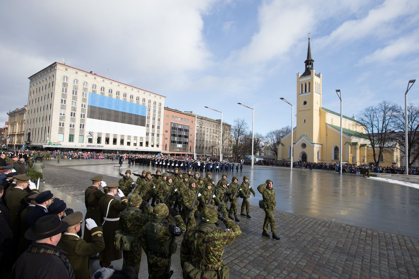 Парад в честь Дня независимости пройдет в Таллинне.