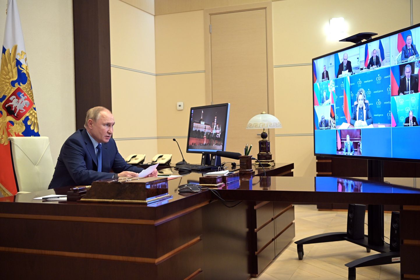 Krievijas prezidents Vladimirs Putins. Ilustratīvs attēls