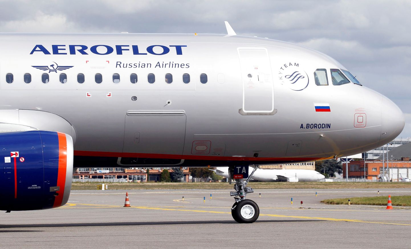 Aerofloti reisilennuk.
