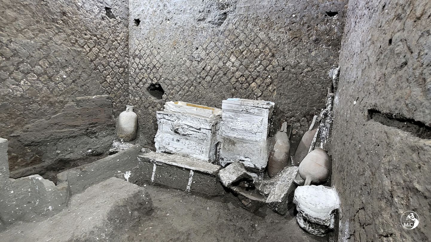 Pompei juures asuvast villast leitud orjade magamistuba näitab, millist elu Vana-Rooma ühiskonna alamkiht elas