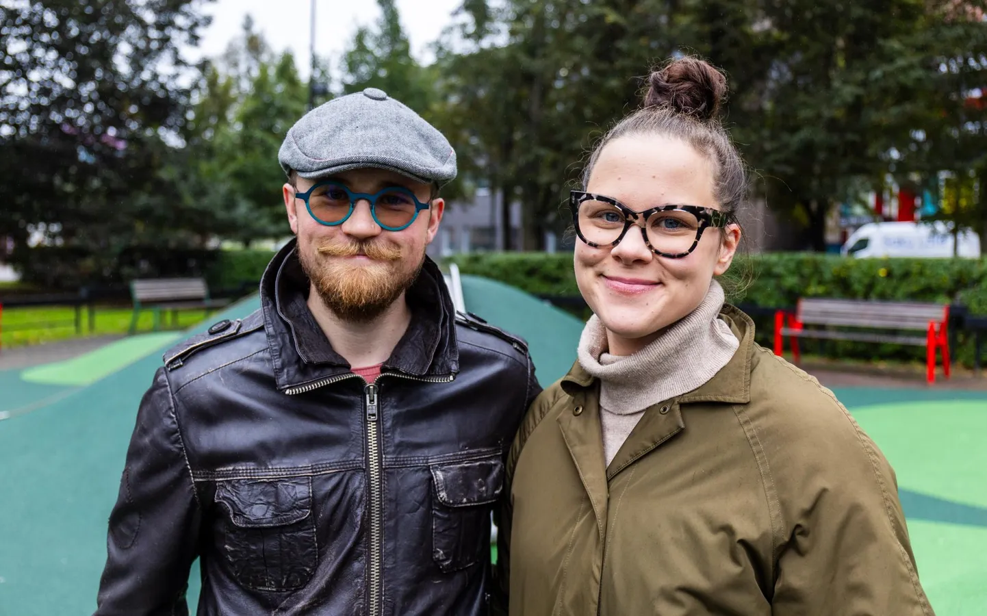Axel Hilden ja Hanna Mustonen (arstid).