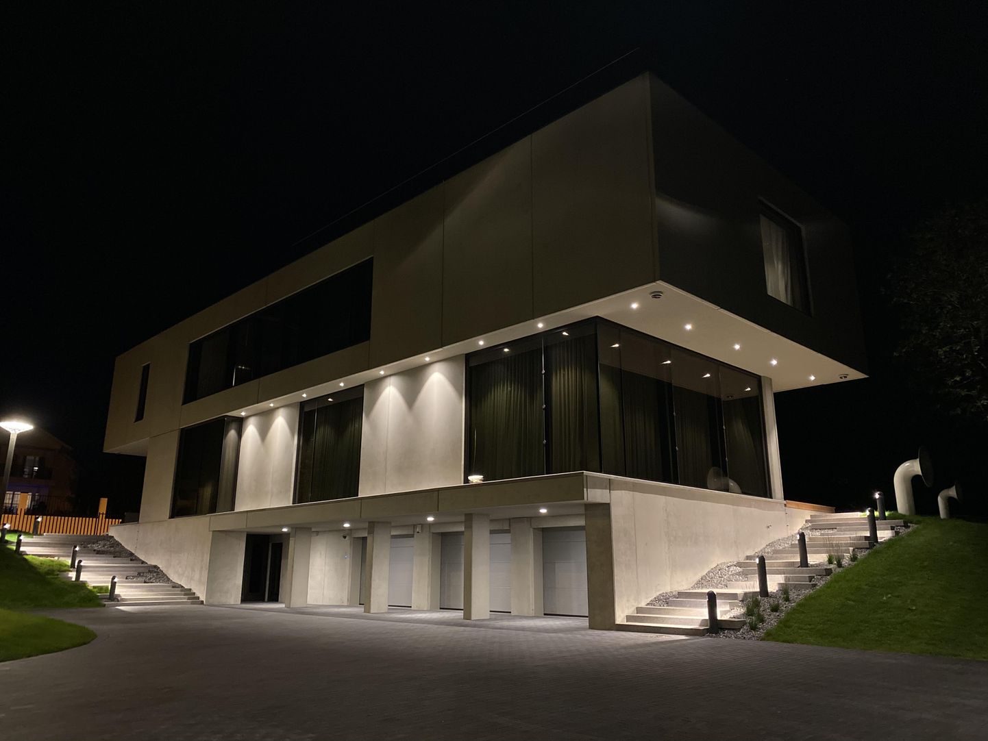 Частный дом в Пирита номинирован на участие в конкурсе на лучшее бетонное строение 2020 года.