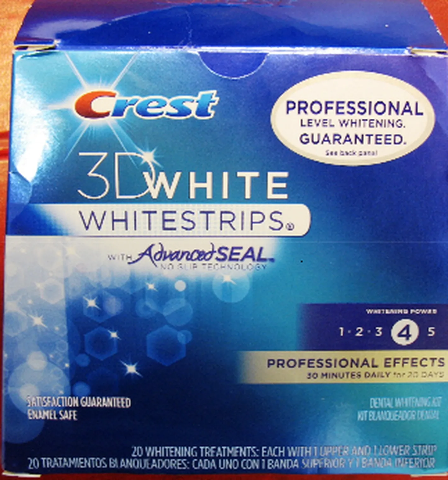 USAs toodetud hambavalgendustoode «Crest 3D Whitestrips with Advanced Seal» ei vasta nõuetele, kuna sisaldab 6,98 % vesinikperoksiidi. Üle 6% sisalduva või vabaneva vesinikperoksiidi sisaldusega hambavalgendustoodete kasutamine ja müük on keelatud. Vesinikperoksiid on söövitava toimega ja võib kahjustada suuõõne limaskesta, põhjustades põletust ning hambaemaili hõrenemist.