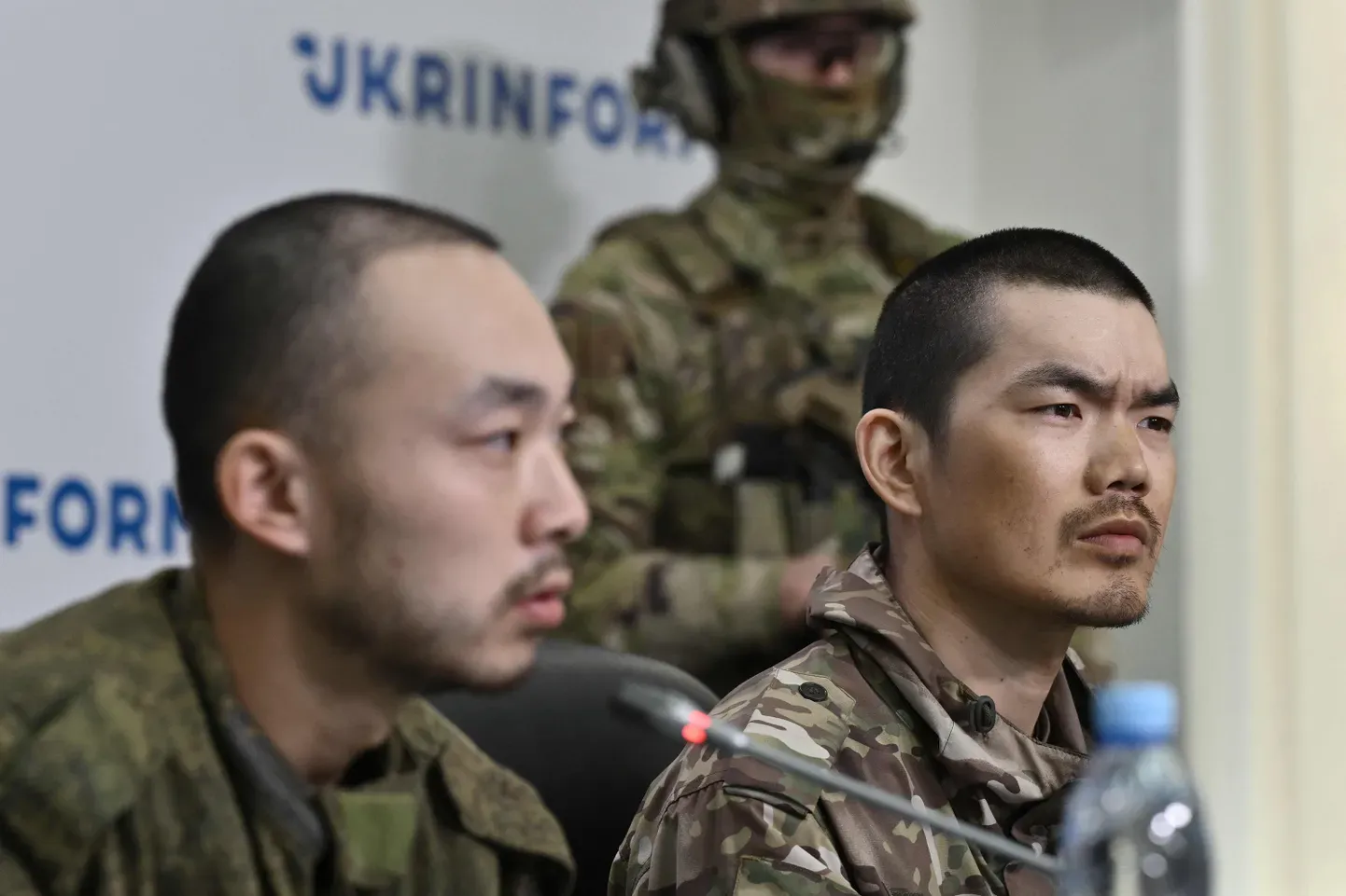 Попавшие в Украине в плен граждане Китая, сражавшиеся на стороне России.