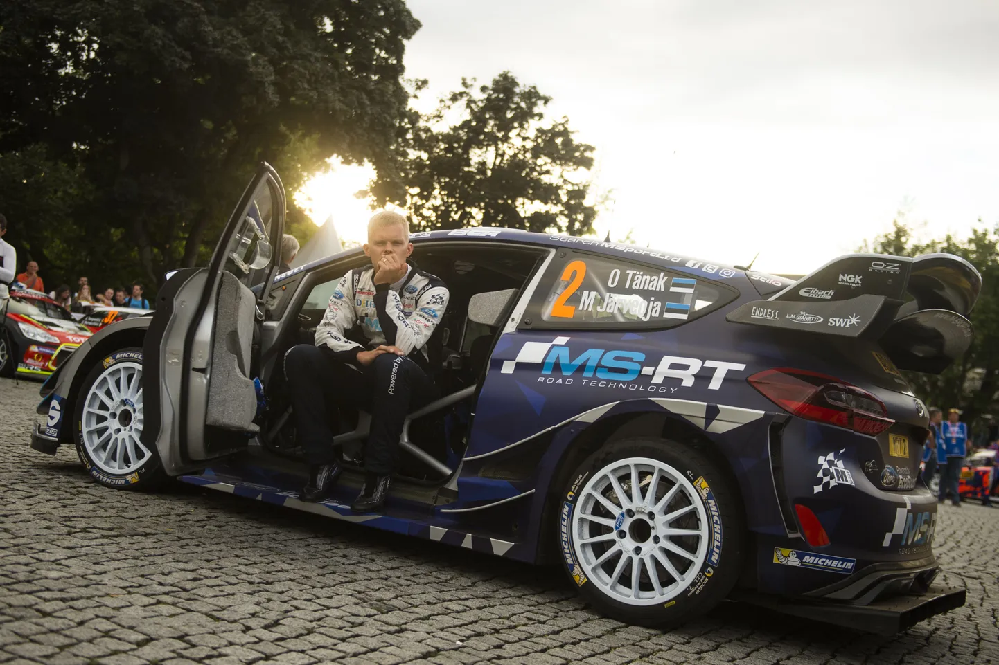 Ott Tänak Saksamaa rallil.