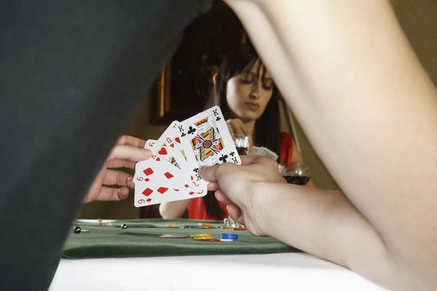 Pokkerimäng.