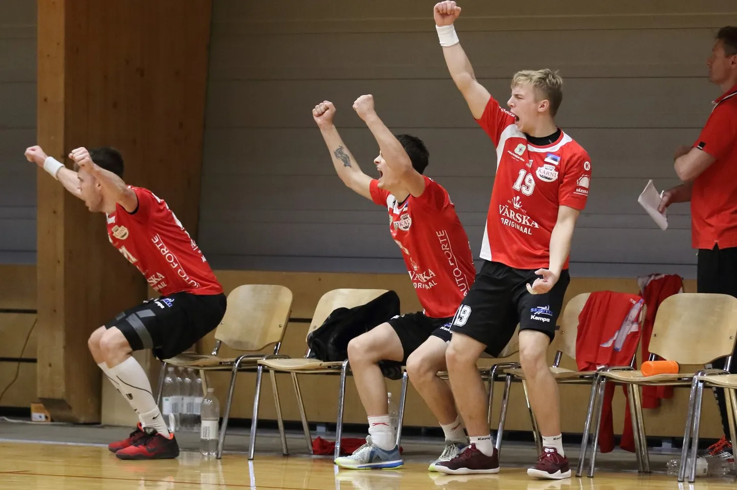 Põlva Serviti – ja üldse Eesti klubide – viimases eurosarjavõidus 2017. aasta sügisel HRK Gorica üle oli osaline ka Martin Grištšuk (keskel), kes nädalavahetusel esineb Praha Dukla koosseisus põlvalaste vastu.