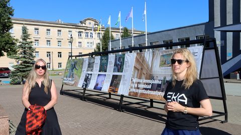 Kohtla-Järvel saab näha ideid nõukogude kunsti ümbermõtestamisest