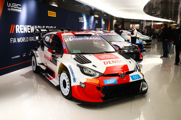 Toyota Yaris GR Rally1-auto 2023. aastal.