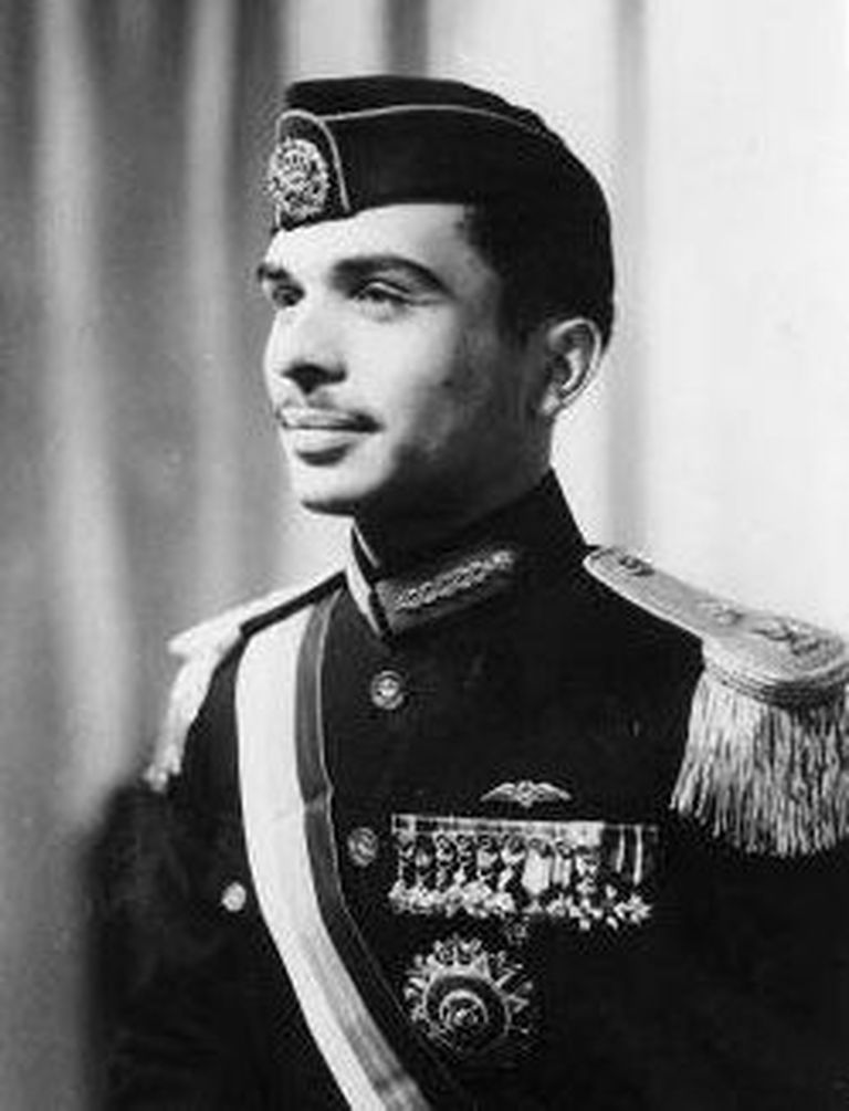 Jordaania kuningas Hussein 1953. aastal