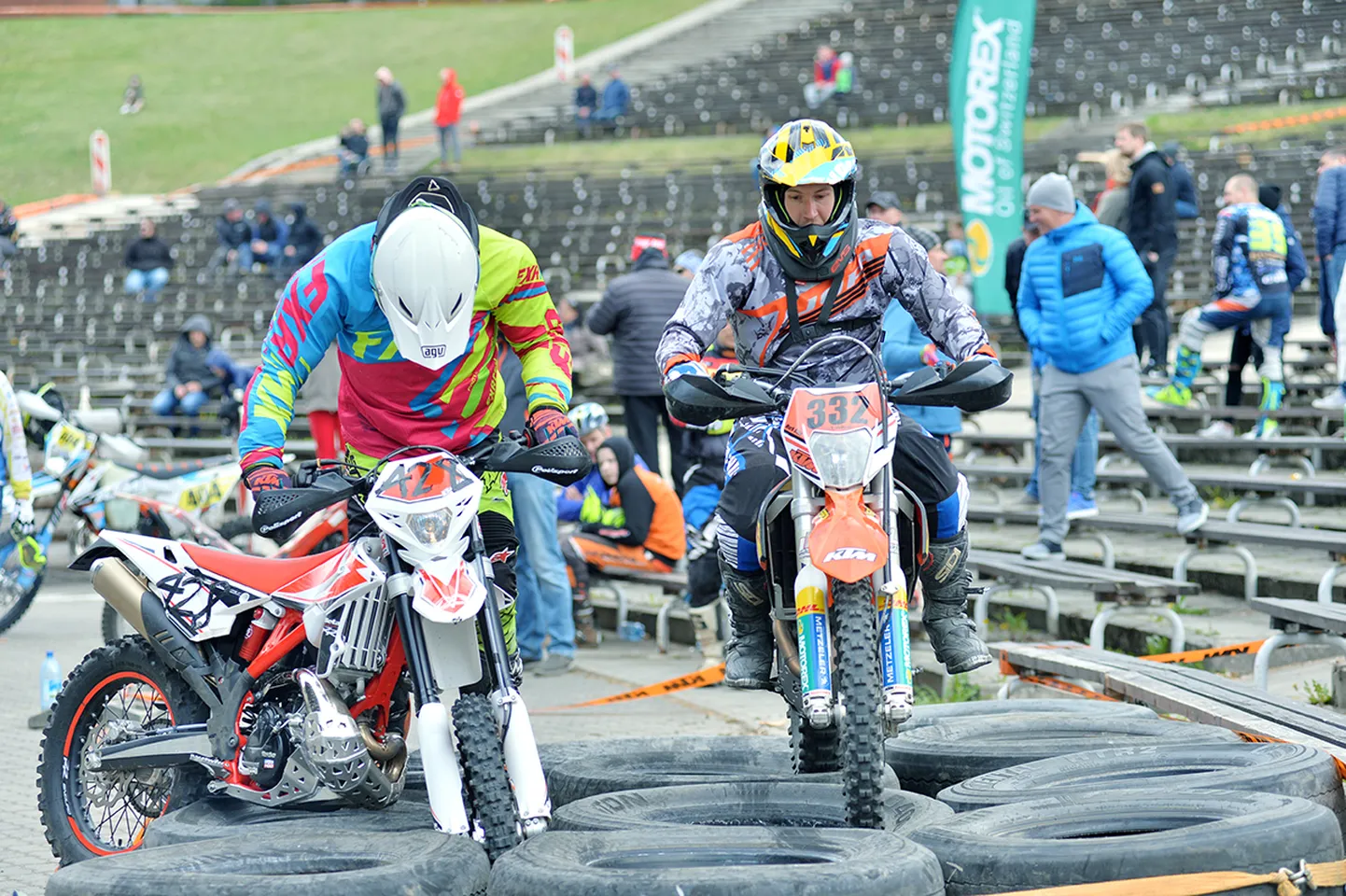 Superenduro võistlus Tartus.