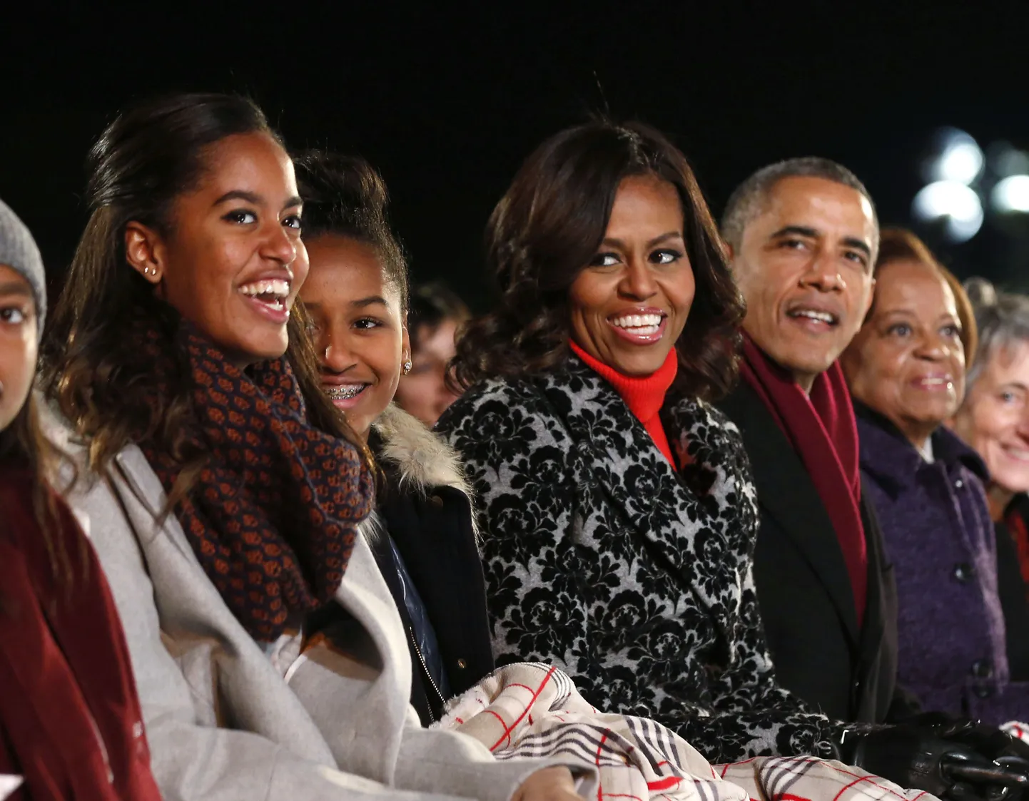 Perekond Obama.