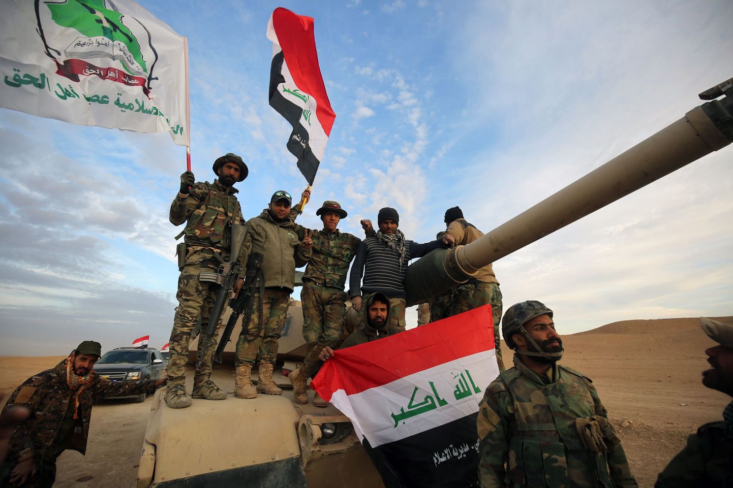 Iraagi võitlejad.