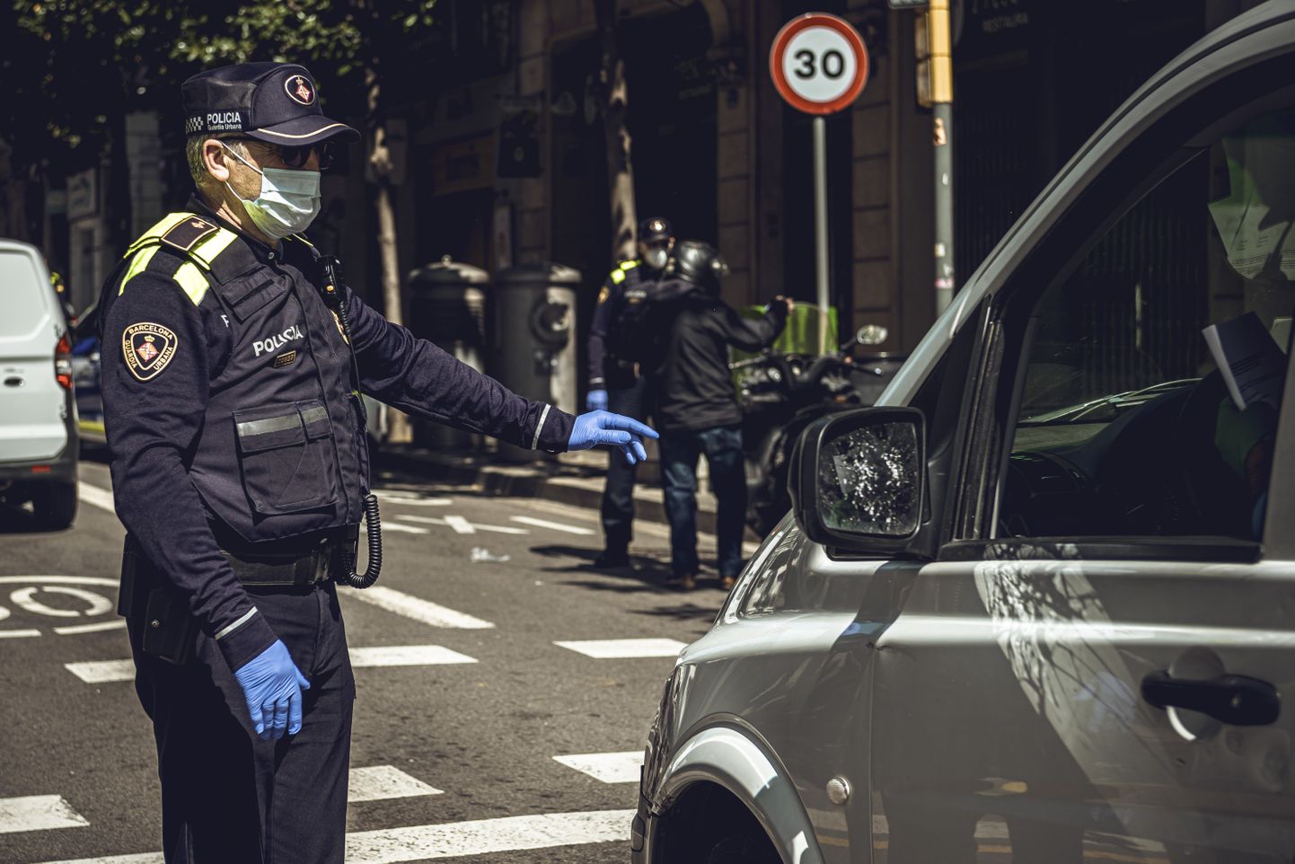 Barcelona politsei. Foto on illustratiivne.