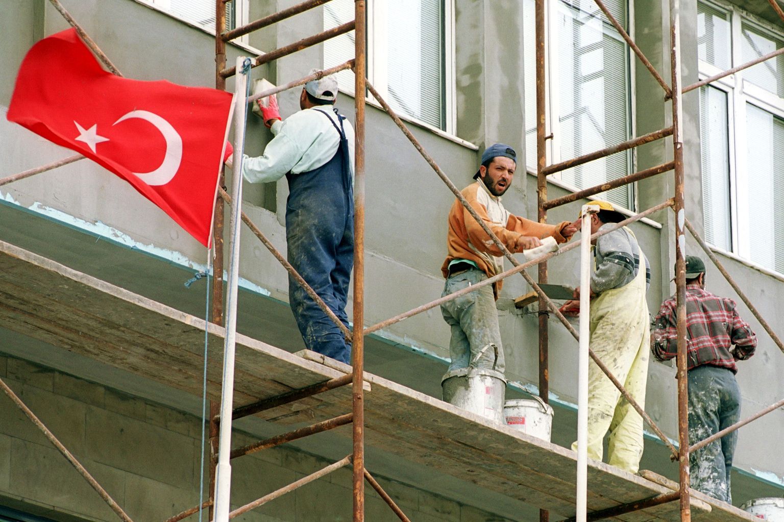 Ehitusmehed Türgis