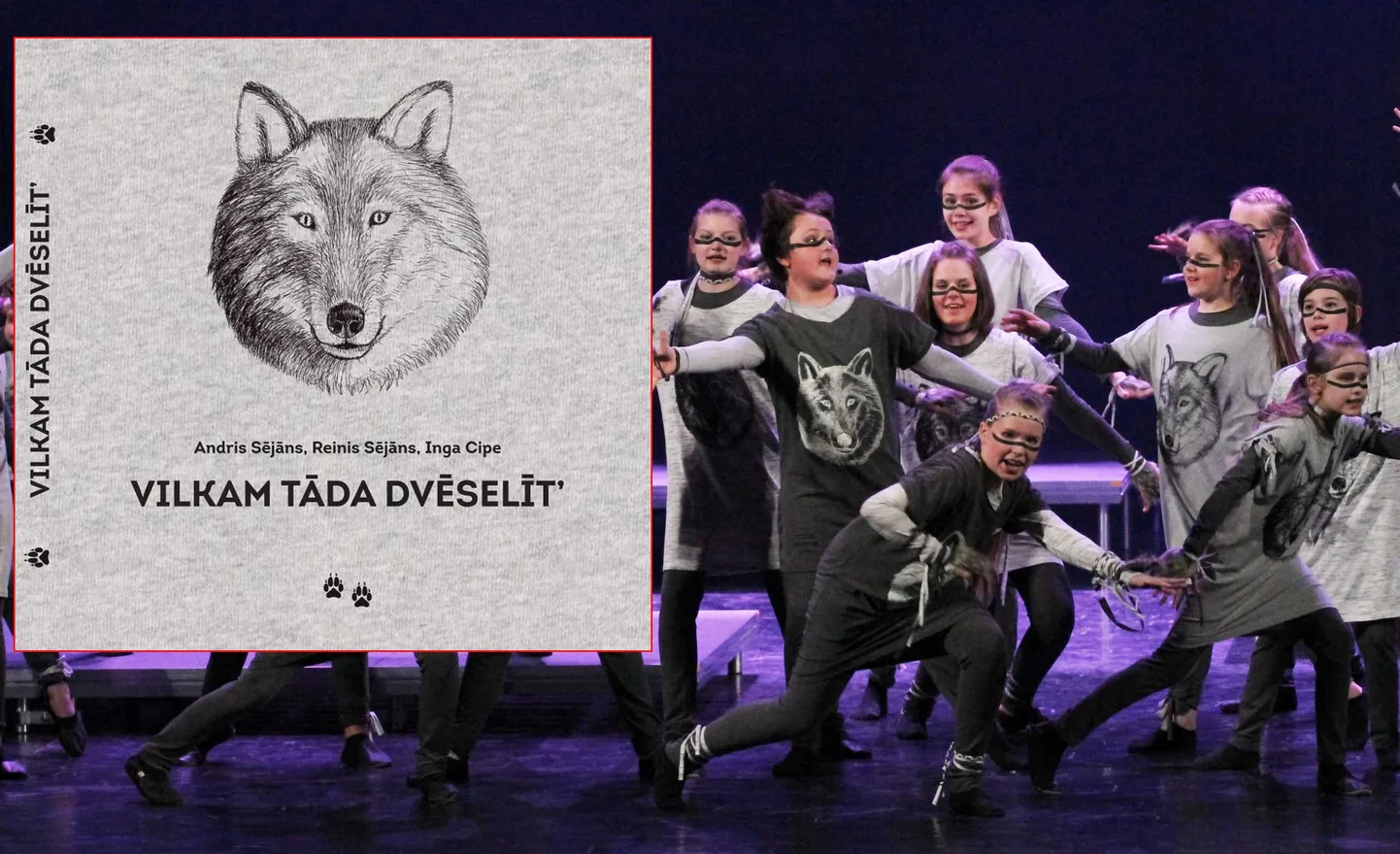 Nāk klajā mūzikas albums bērniem – “Vilkam tāda dvēselīt’”