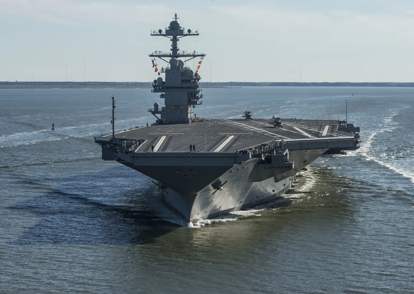 Lennukikandja USS Gerald R. Ford.