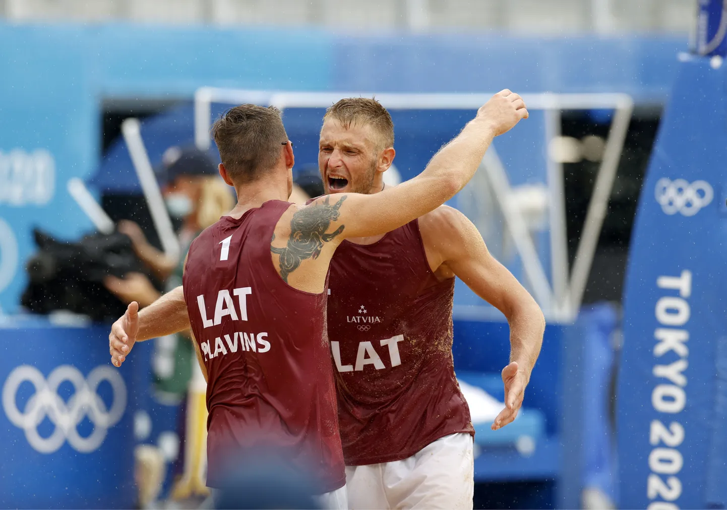 Mārtiņš Pļaviņš un Edgars Točs