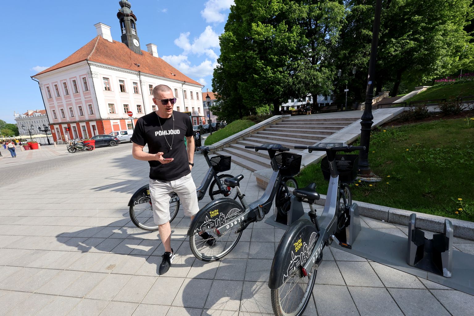 В среду Таави Лийас из Тарту не смог арендовать велосипед, несмотря на то, что в тот же день он заплатил за услугу 60 евро.