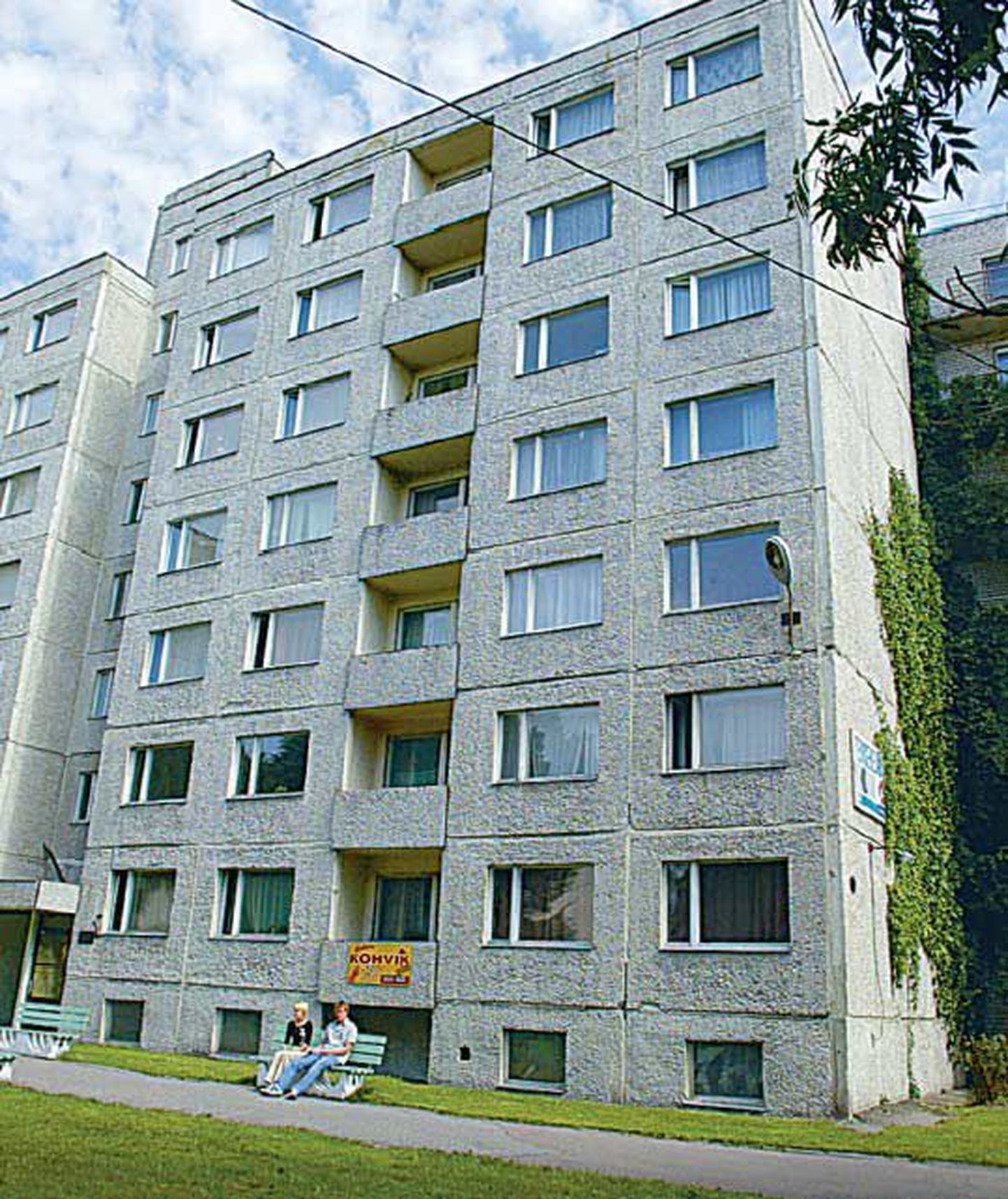 Tallinna Ülikooli Karu tänaval asuv ühiselamu.