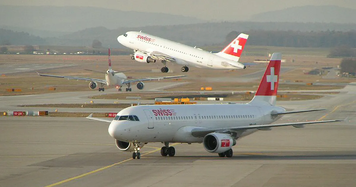 Похоже, над рейсами в Цюрих и из него нависло невезение: три подряд ...