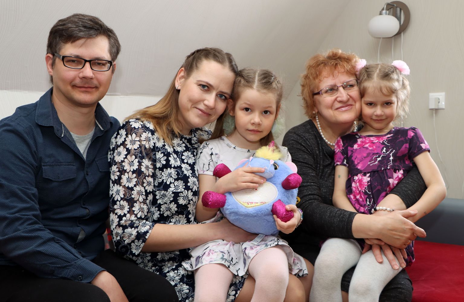 Veronika Širokova sõnul on sõbralikus ja üksmeelses peres ka kõiki eluraskusi kergem kanda.